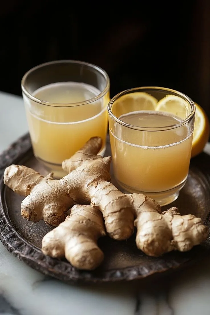 Jugos antioxidantes naturales con jengibre