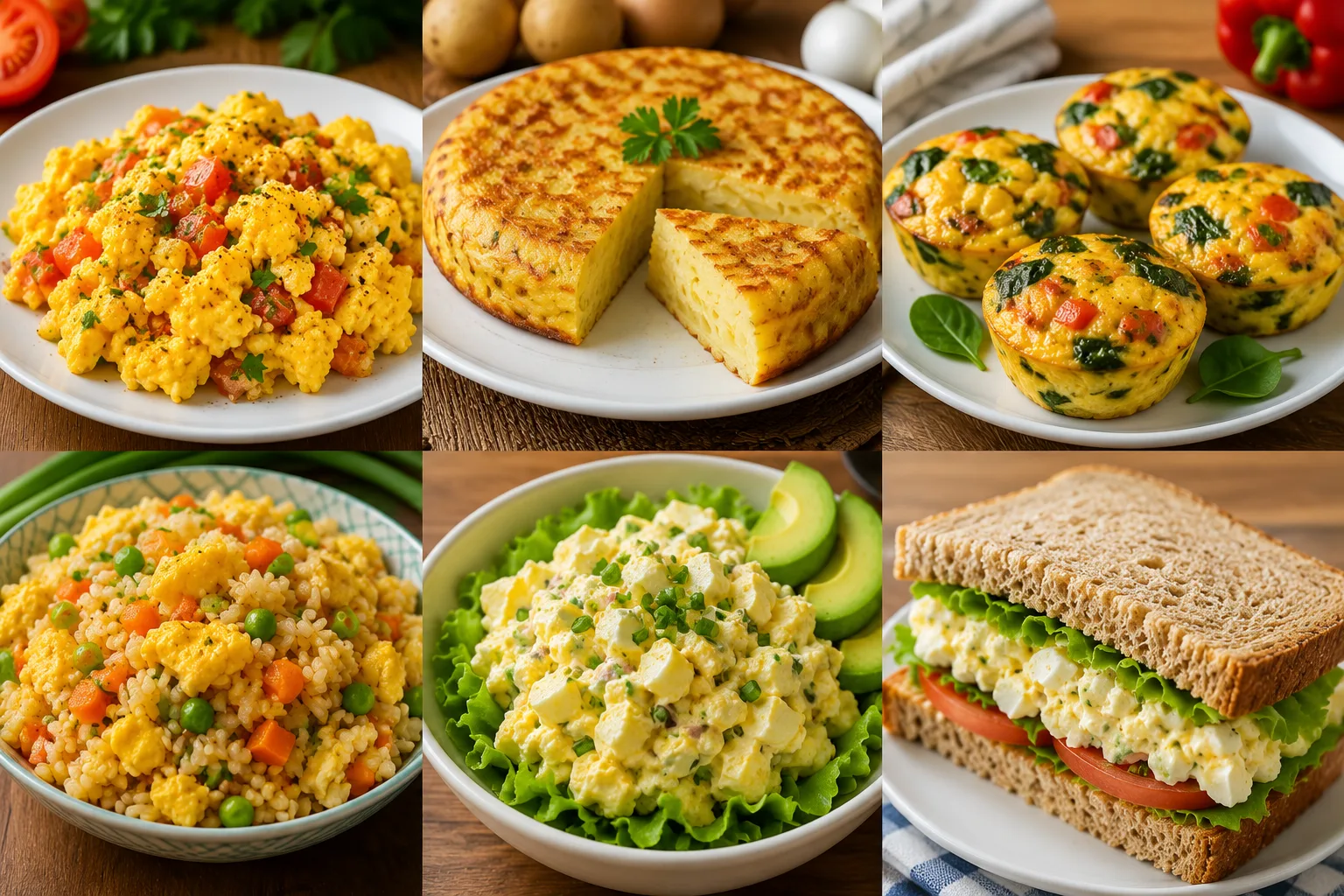 Recetas con huevo fáciles y económicas