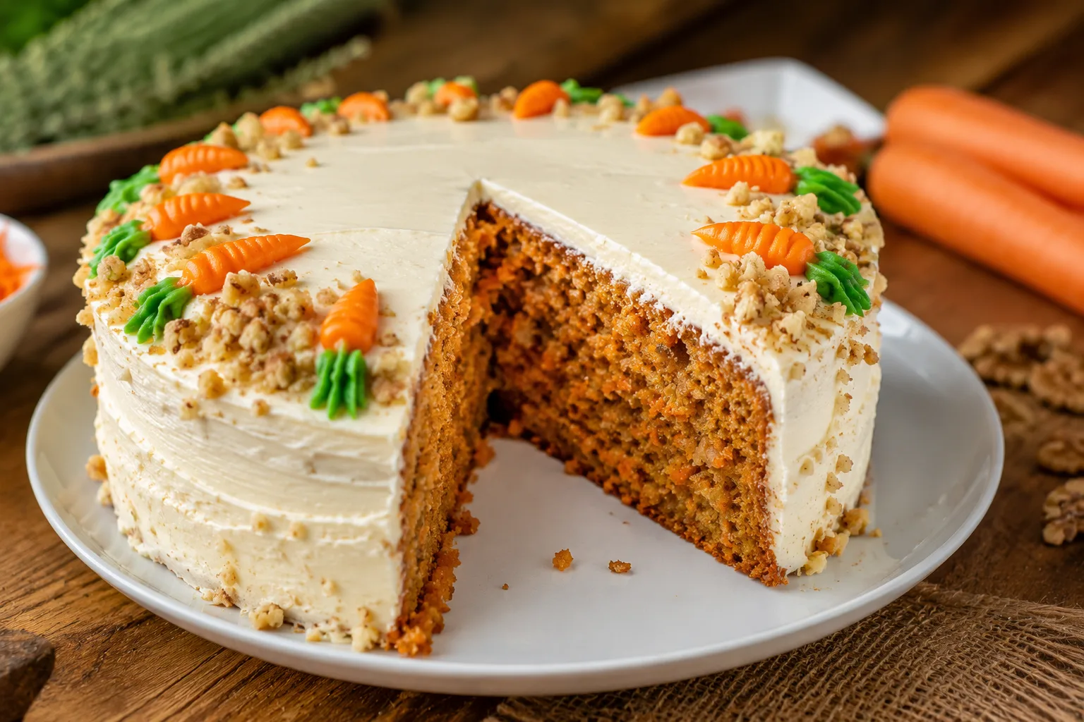 Torta de zanahoria casera: el secreto para lograr un pastel húmedo, nutritivo y lleno de sabor